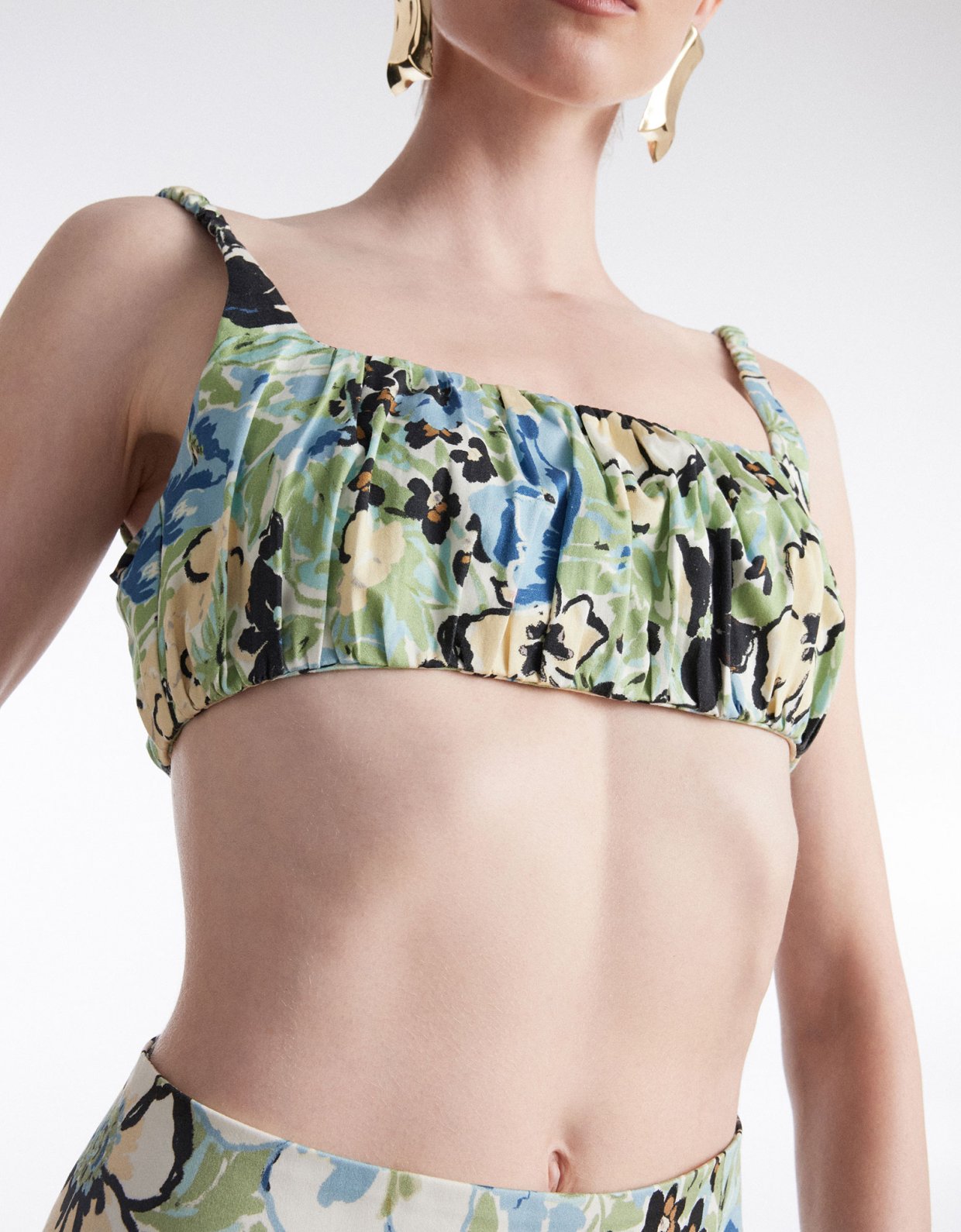 Nadia Rapti Alice top floral blue