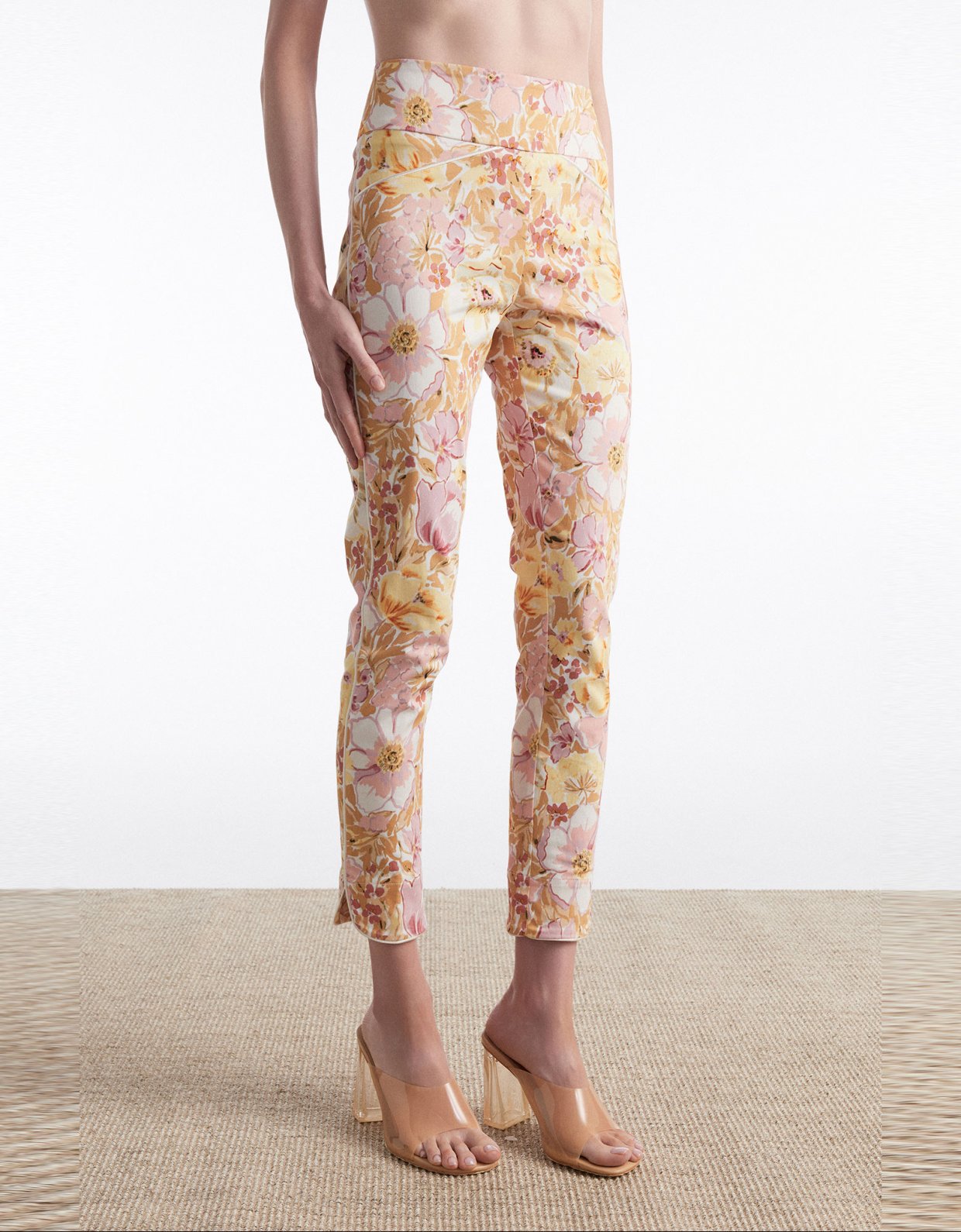 Nadia Rapti Alice trousers floral pink
