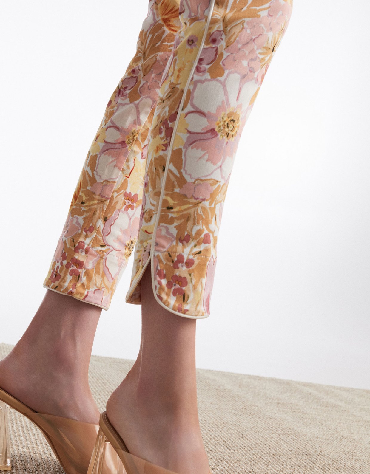 Nadia Rapti Alice trousers floral pink