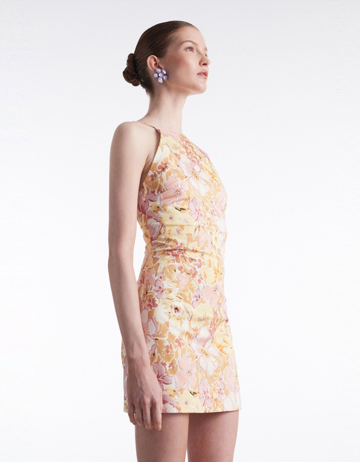 Nadia Rapti Alice dress mini floral pink