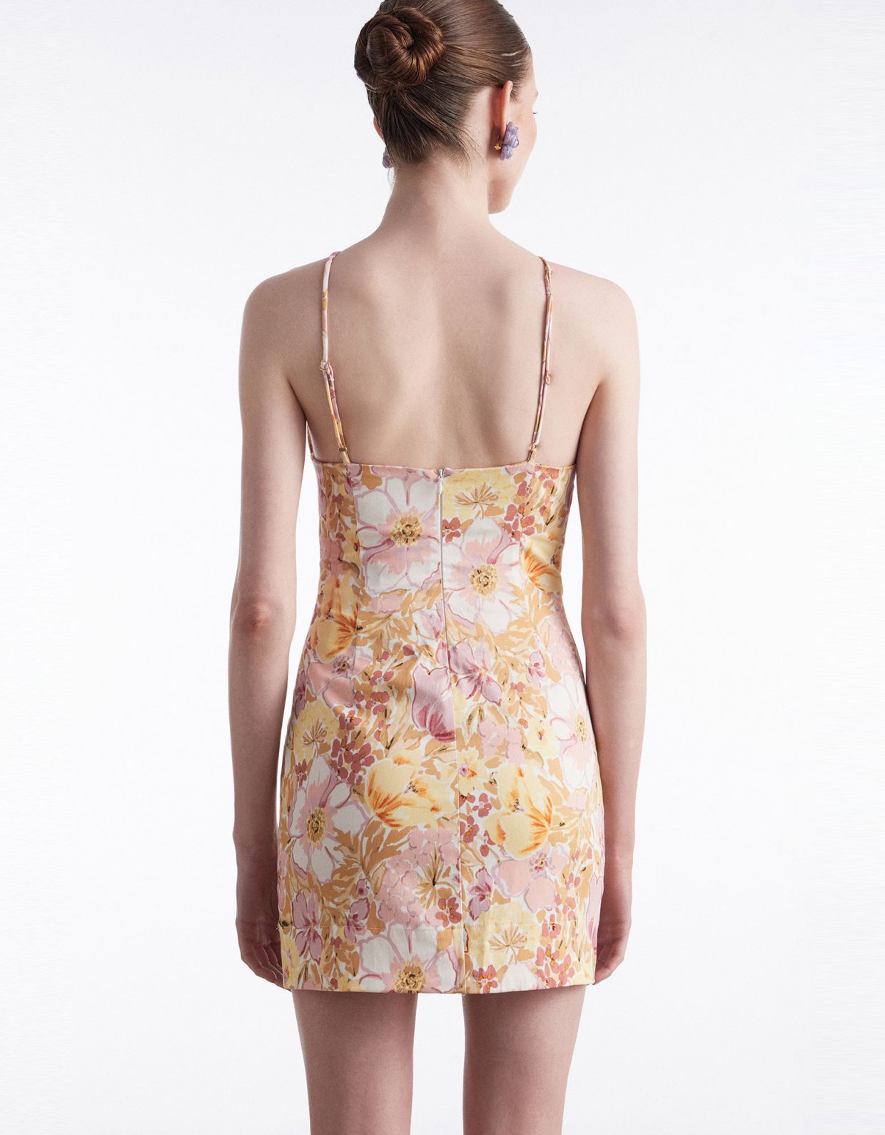 Nadia Rapti Alice dress mini floral pink