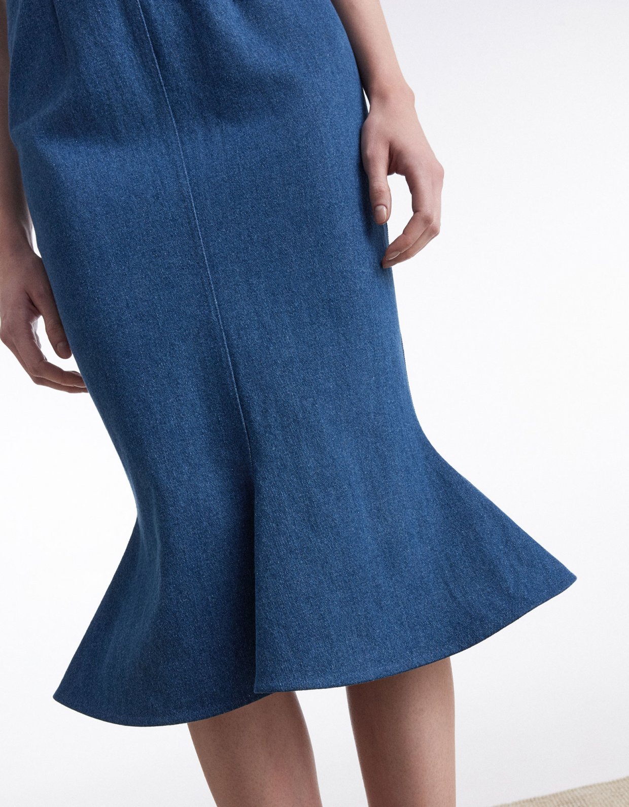 Nadia Rapti Saltwater denim dress blue