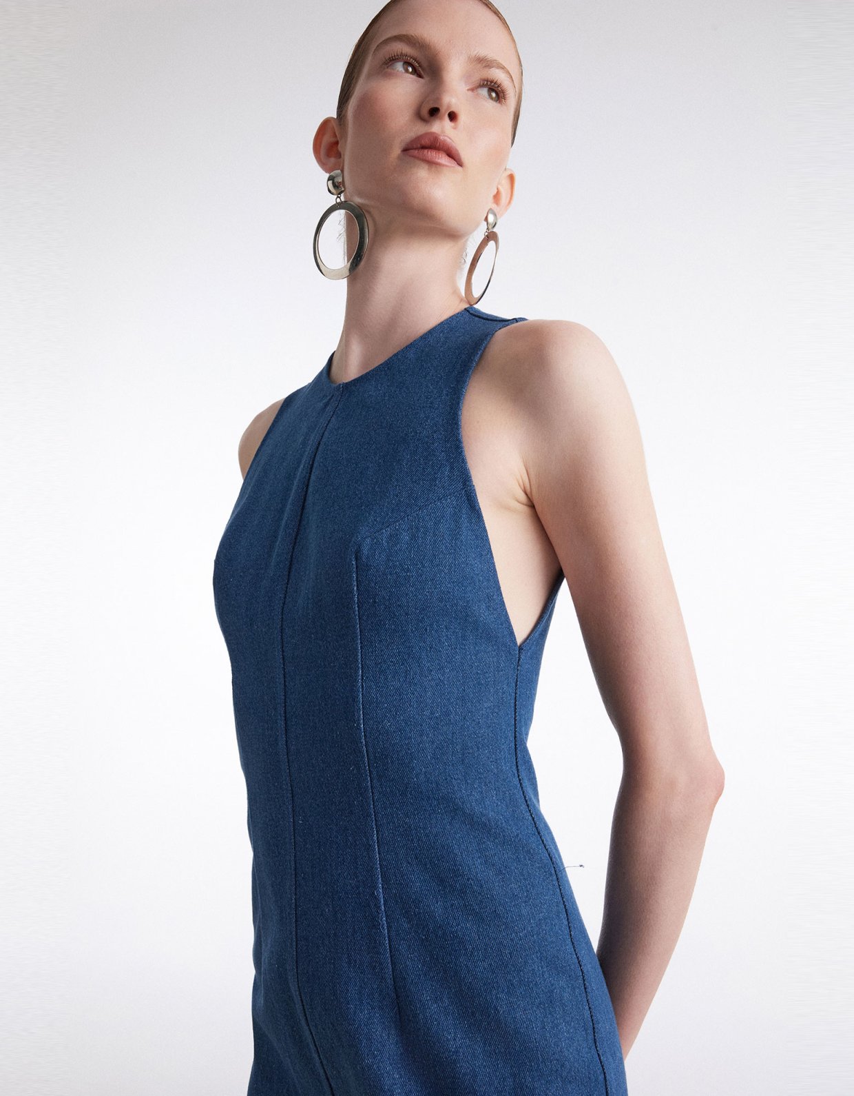 Nadia Rapti Saltwater denim dress blue
