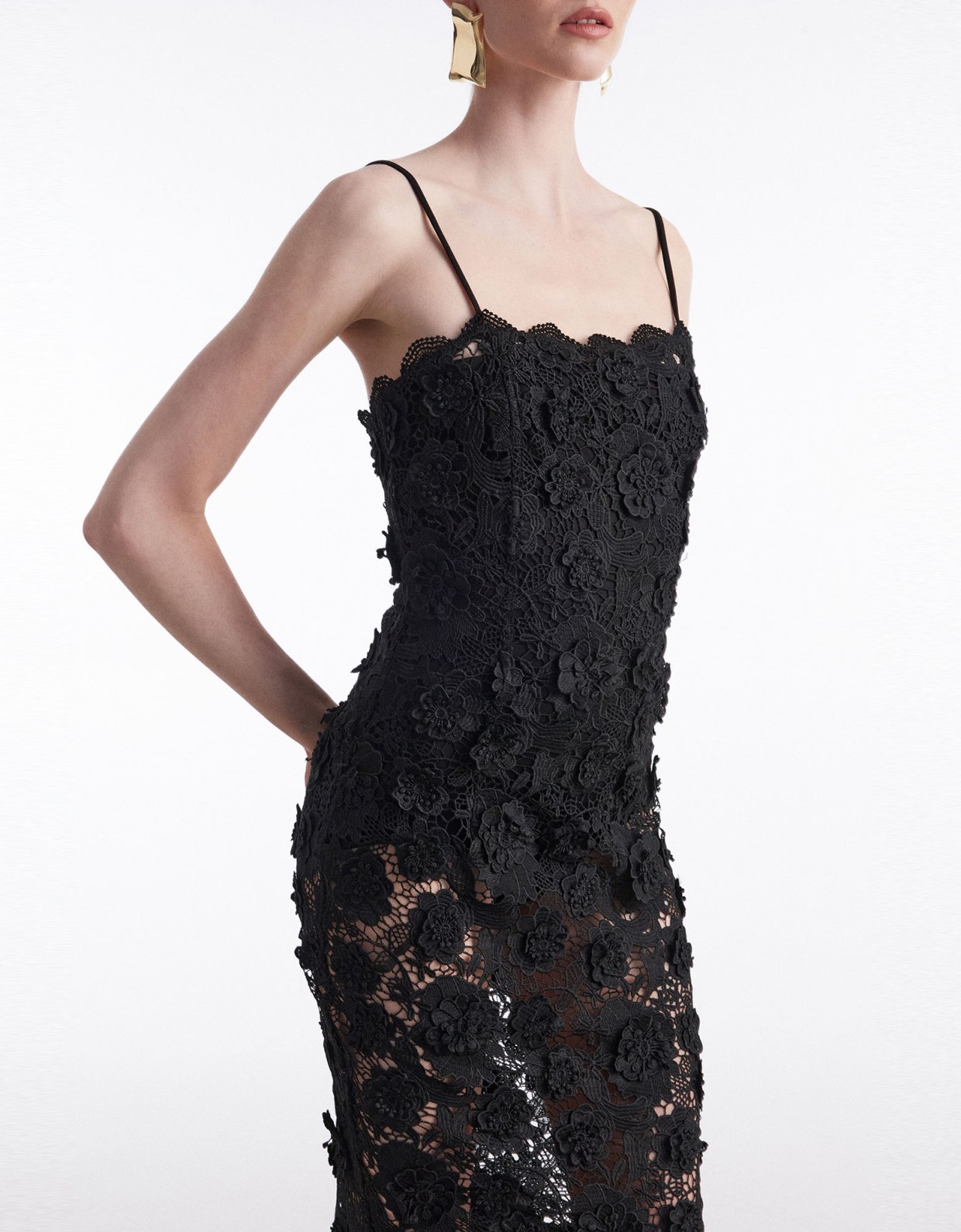 Nadia Rapti Charlotte dress black
