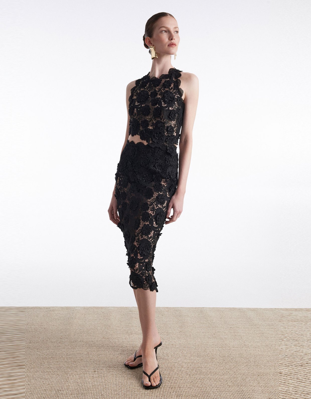 Nadia Rapti Charlotte top black