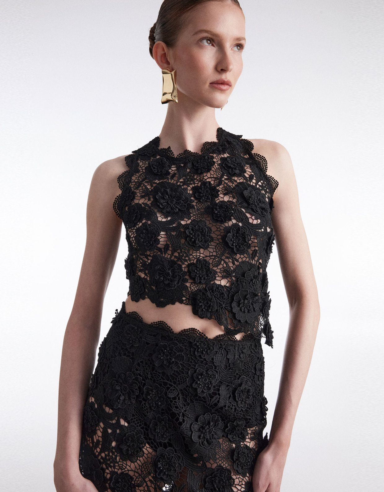 Nadia Rapti Charlotte top black
