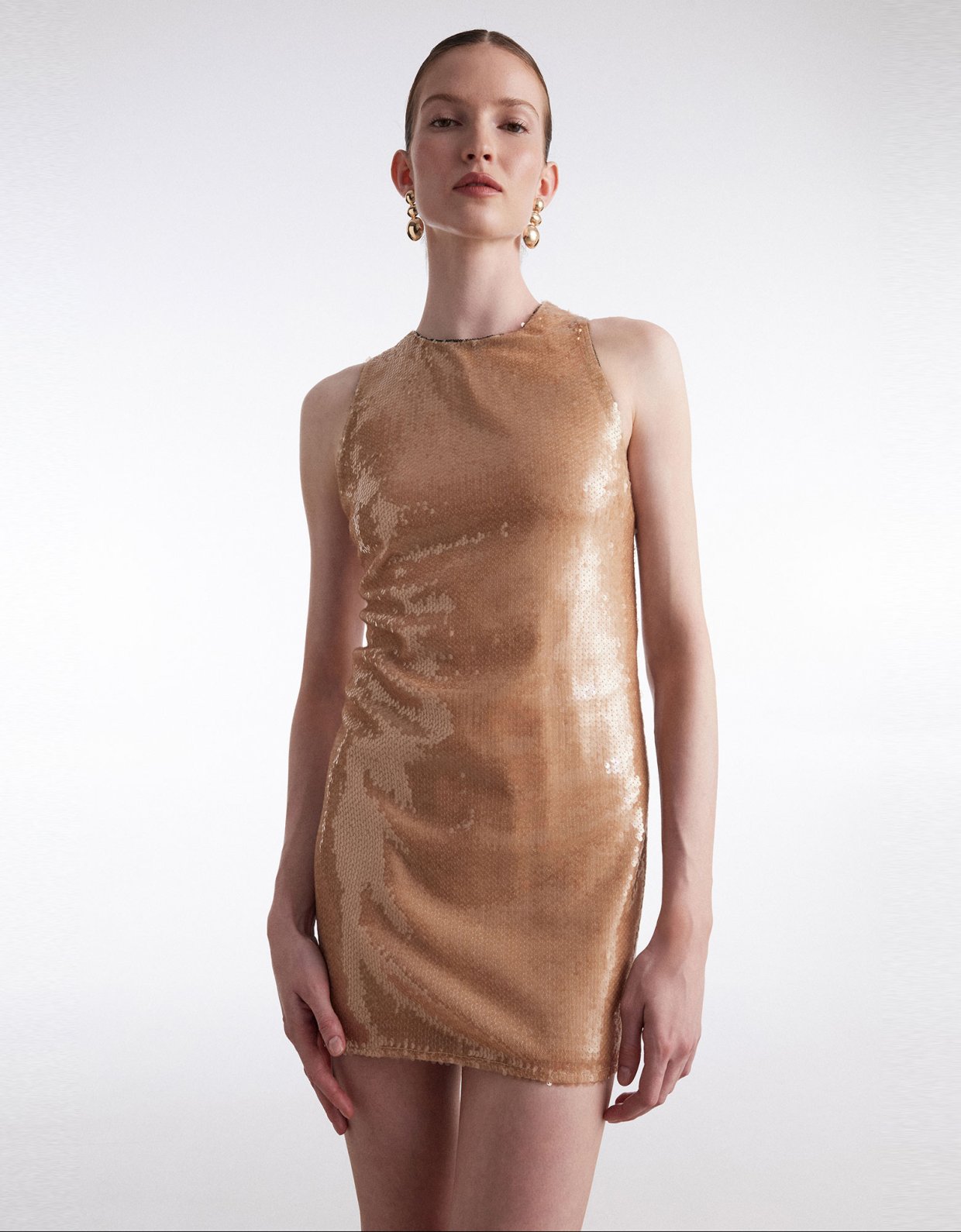 Nadia Rapti Hot sun mini dress sand