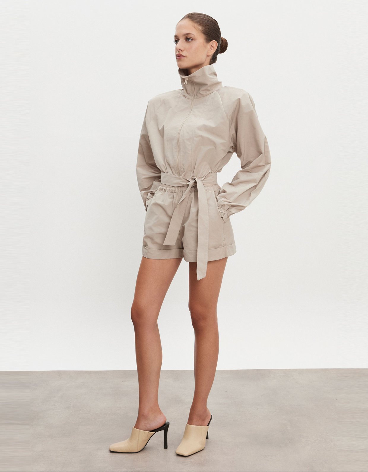 Nadia Rapti Paolo jumpsuit greige