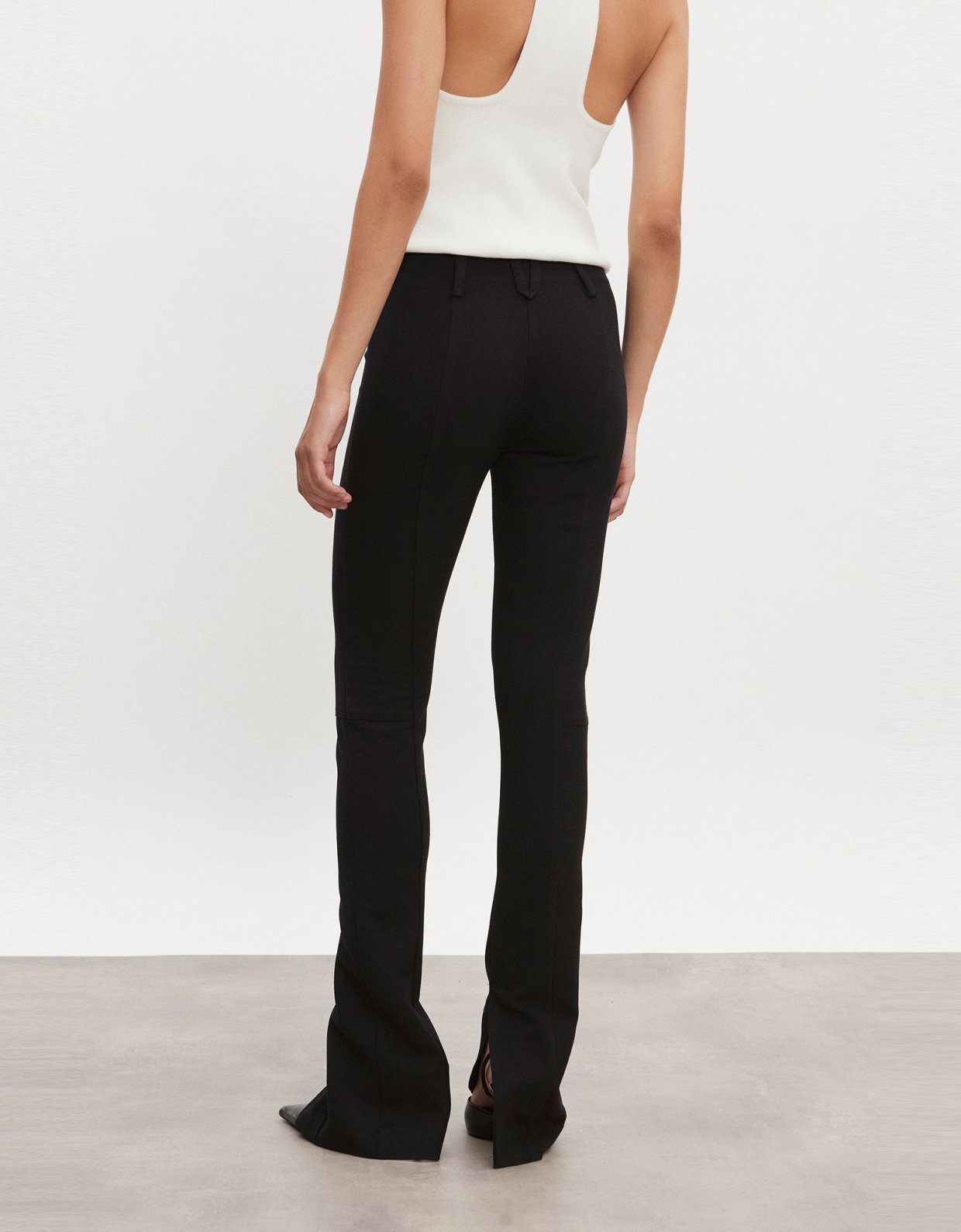 Nadia Rapti Hourglass skinny trousers black