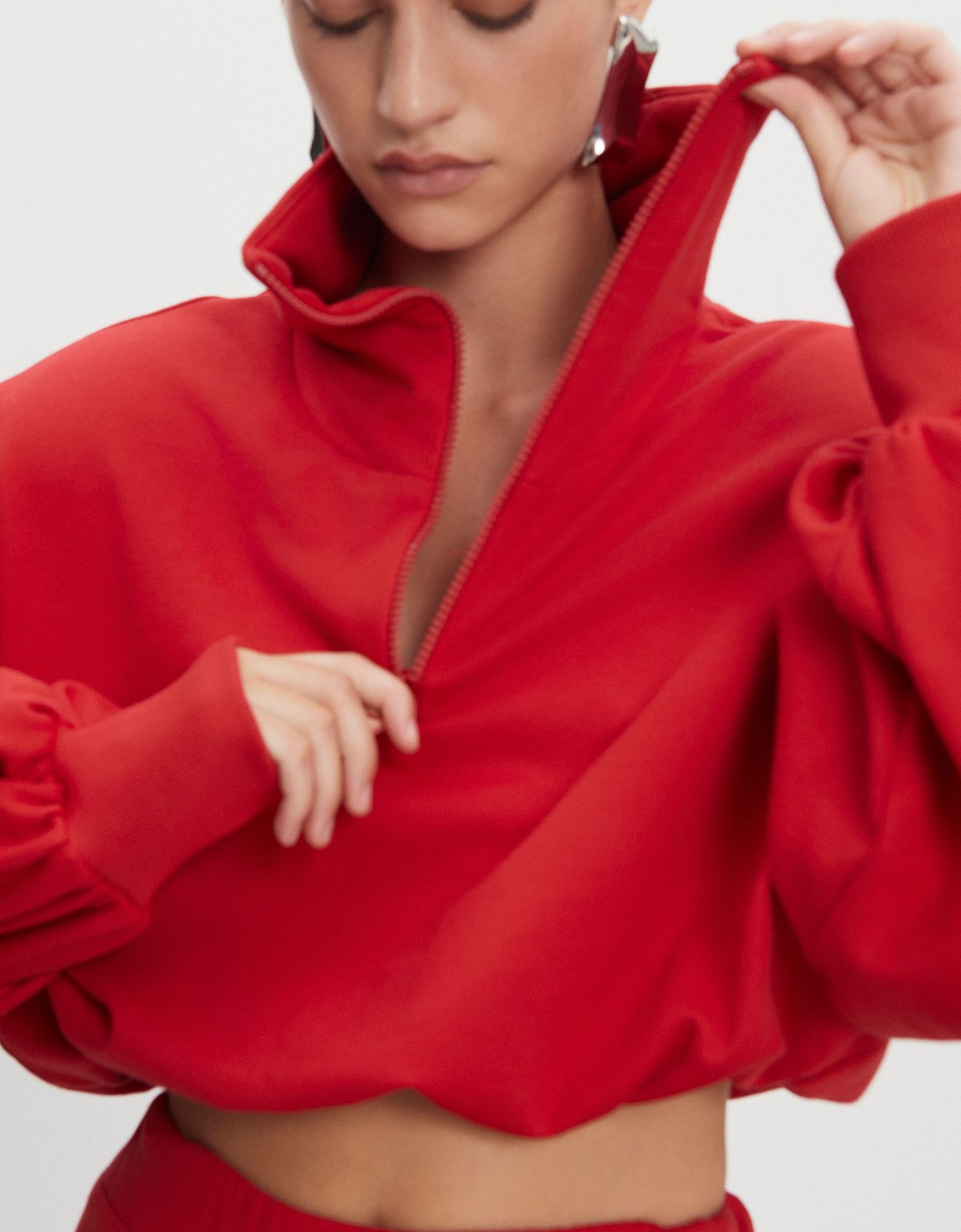 Nadia Rapti Zen blouse red