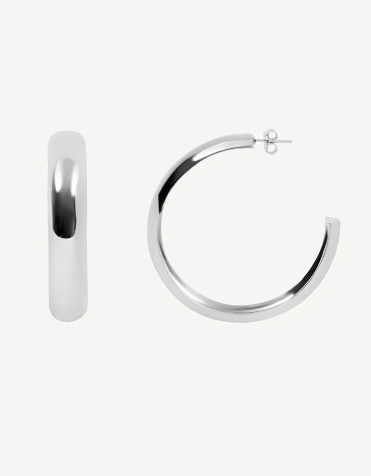 Moncollier Naomi silver earrings