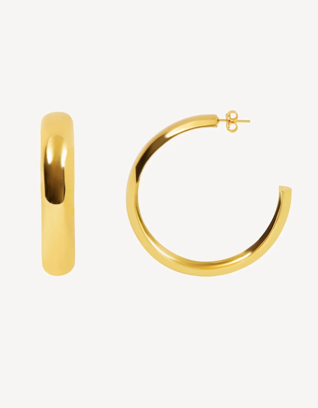 Moncollier Naomi gold earrings