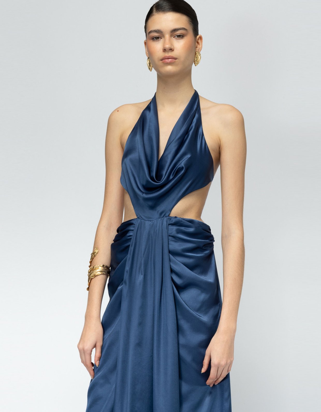 Mallory the label Negroni blue dress