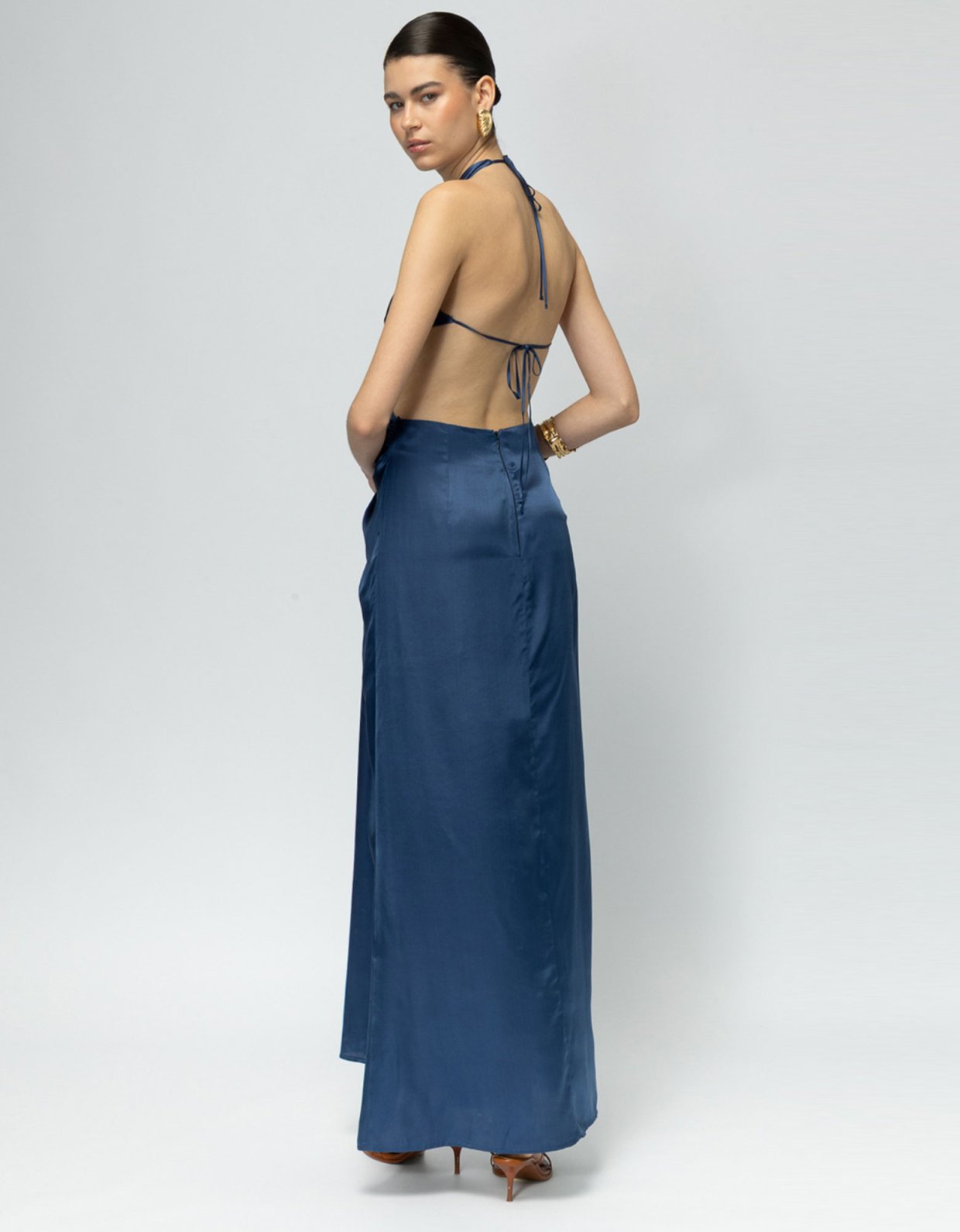 Mallory the label Negroni blue dress