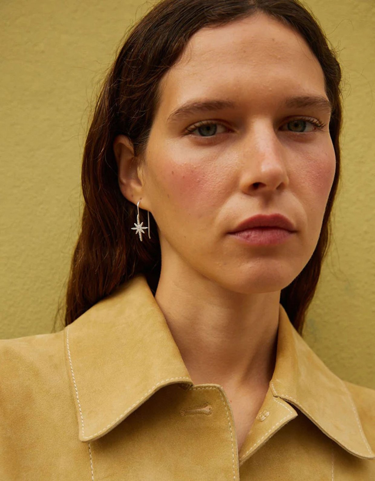 Moncollier Night silver earrings