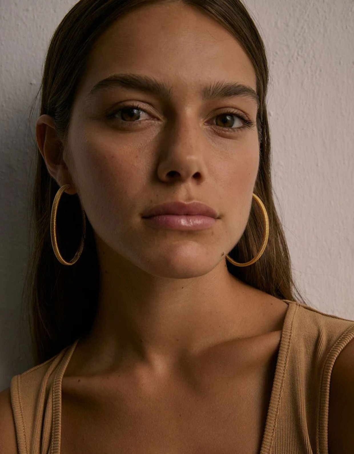 Moncollier Nile gold earrings