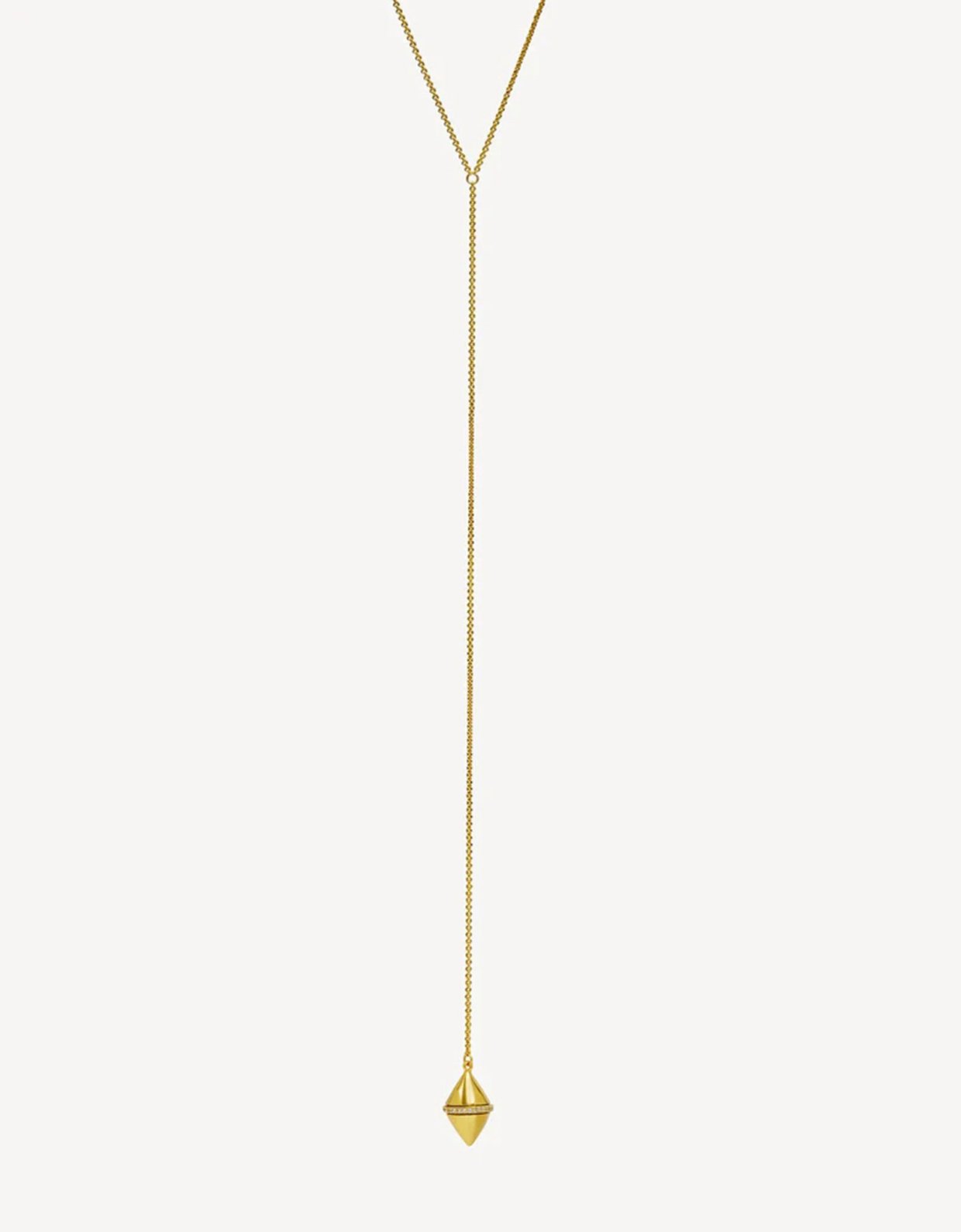 Moncollier Olive gold necklace