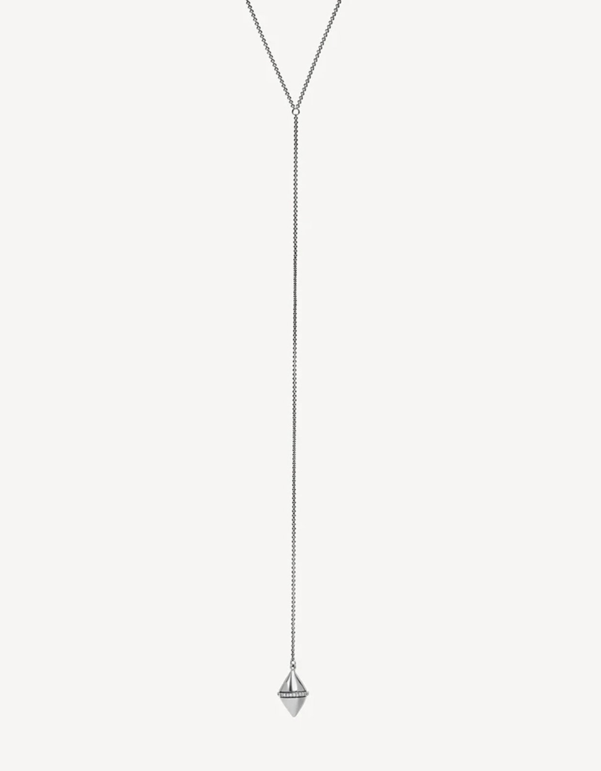 Moncollier Olive silver necklace