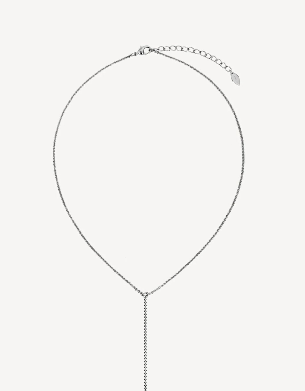 Moncollier Olive silver necklace