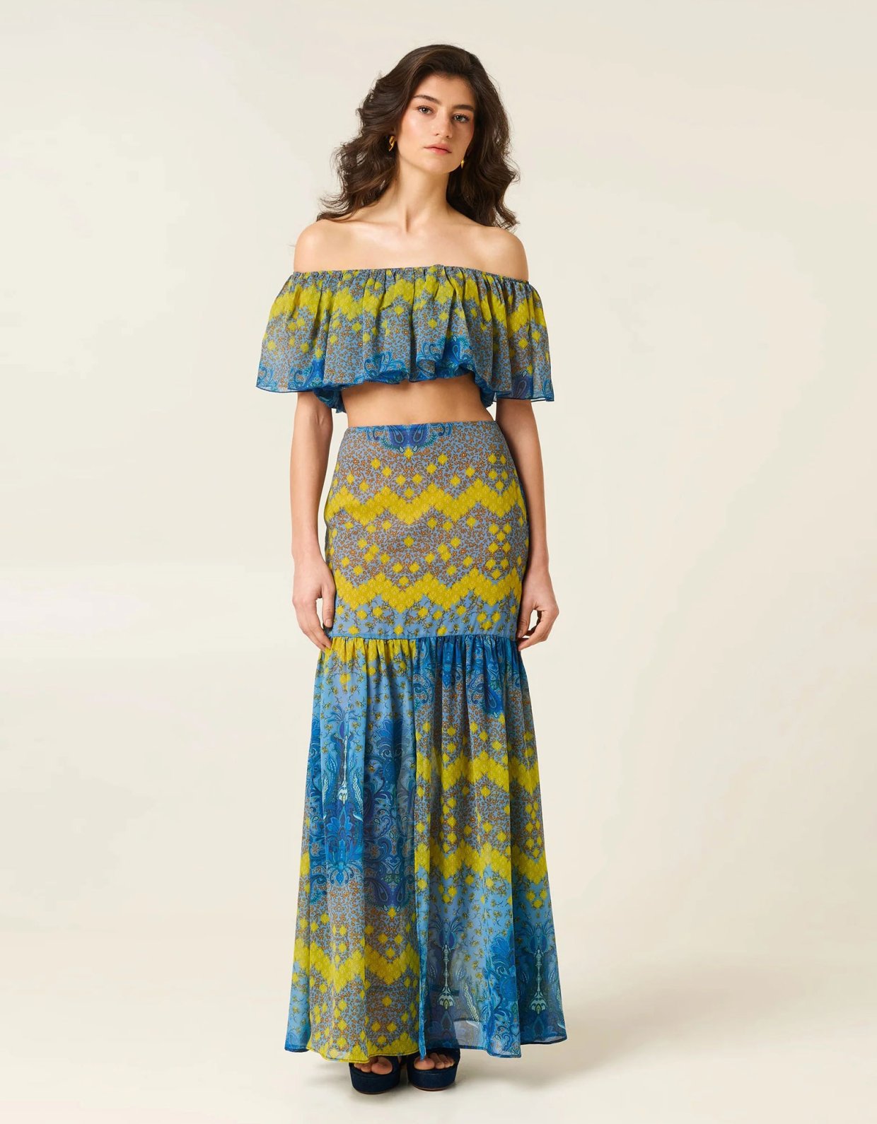 Eveleya Ophelia maxi skirt