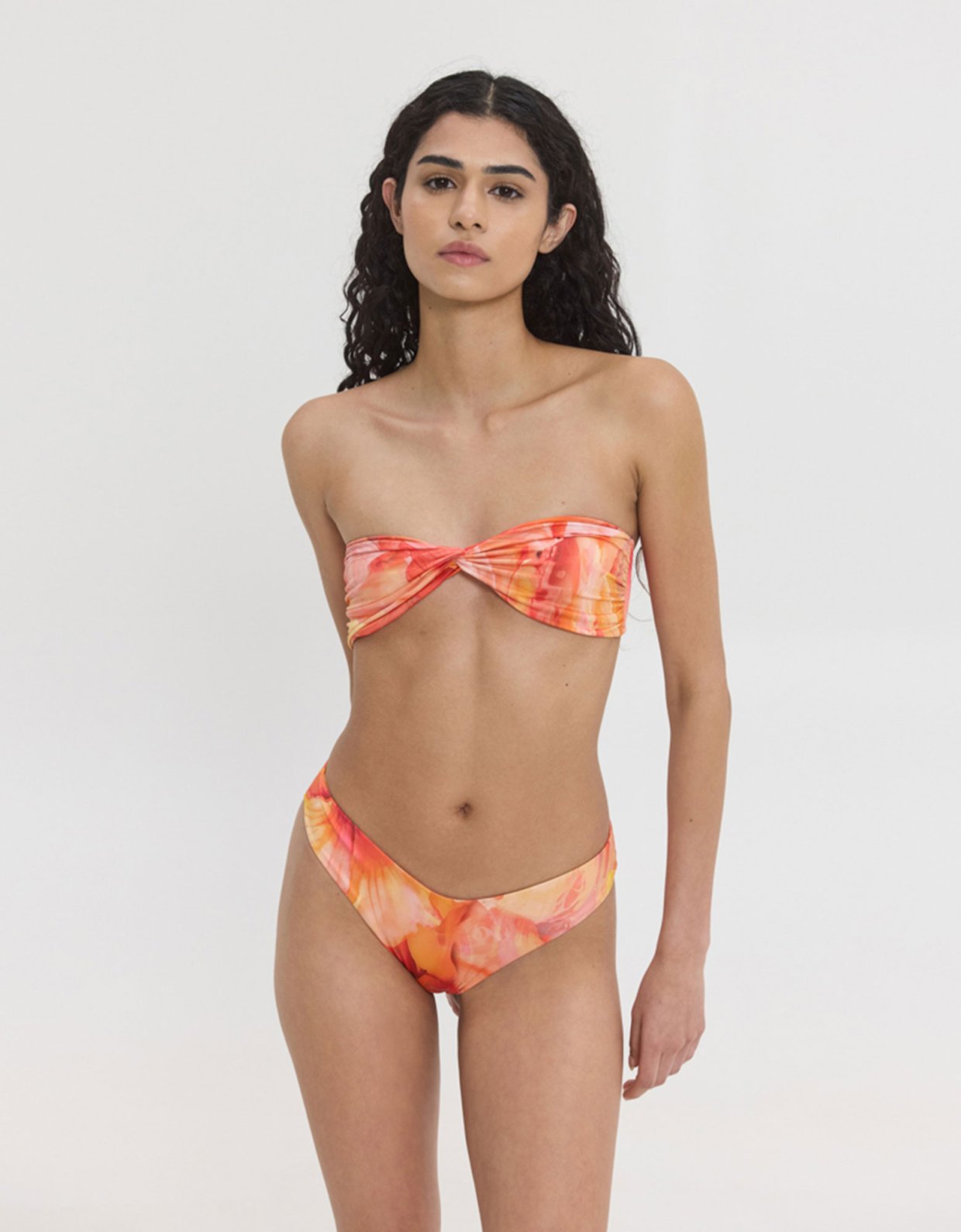 Sunset go Orchid printed bikini el sol floral