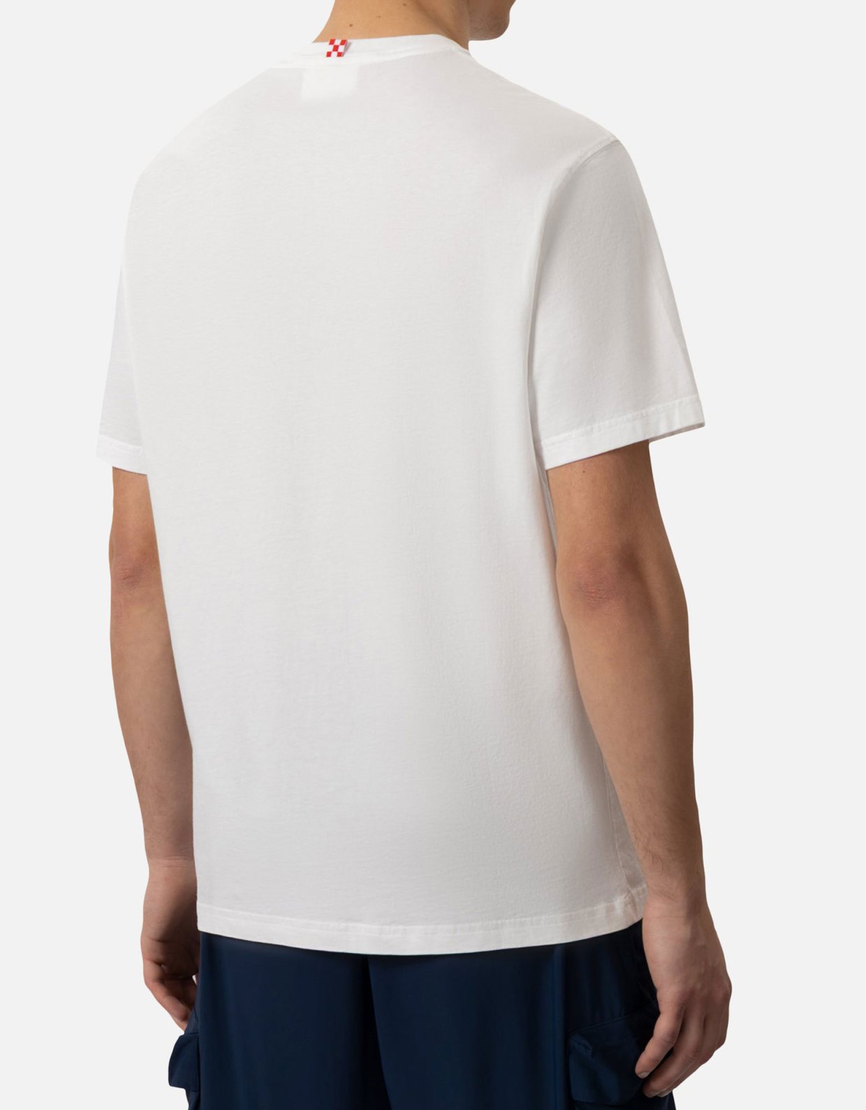 MC2 Saint Barth Organic cotton t-shirt with St. Barth Snoopy bomber embroidery