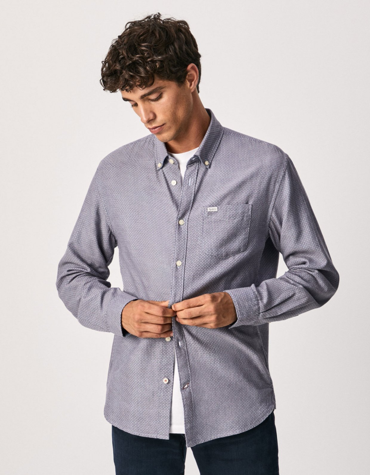 Pepe Jeans Willow microprinted shirt