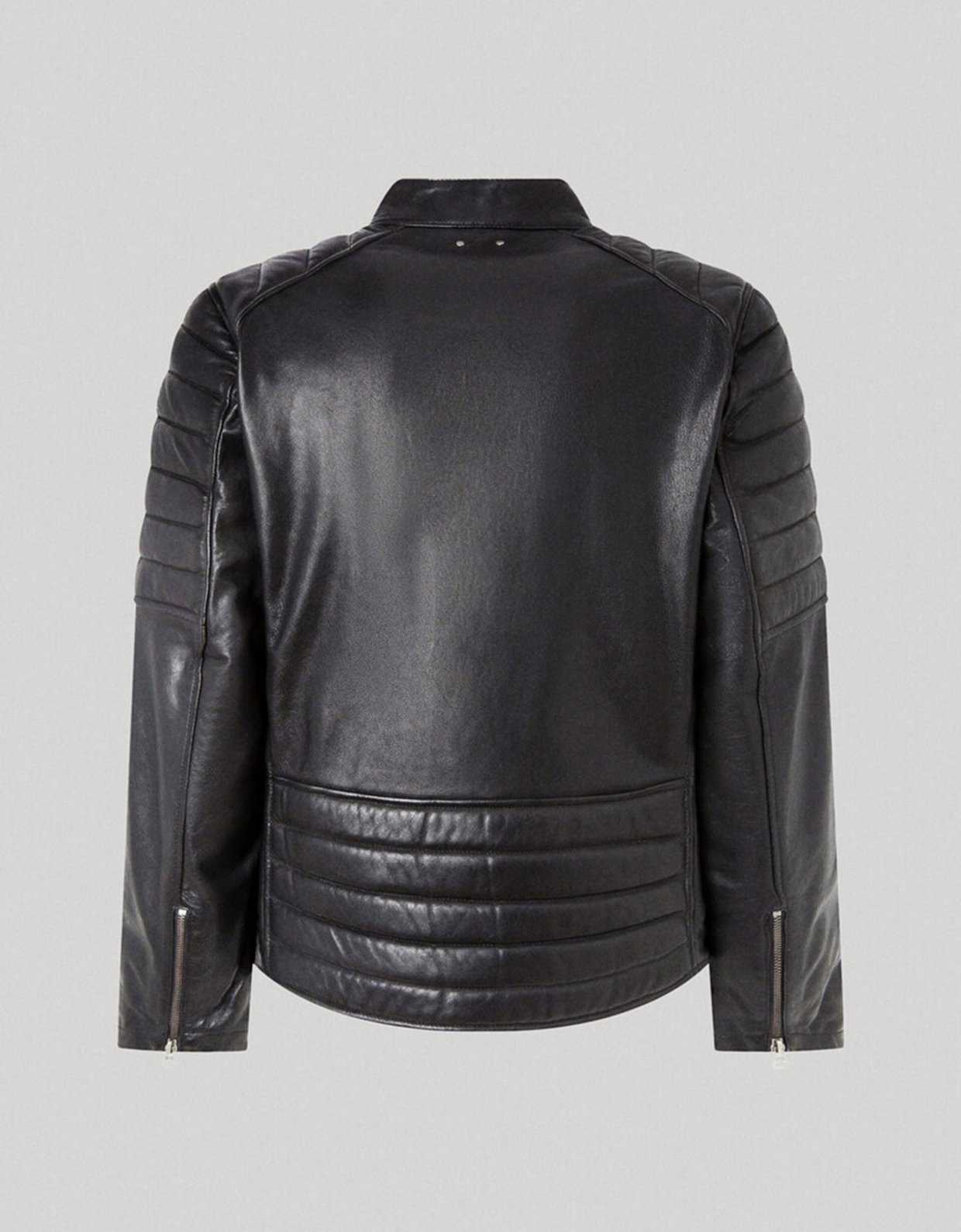 Pepe Jeans Brewster leather biker jacket