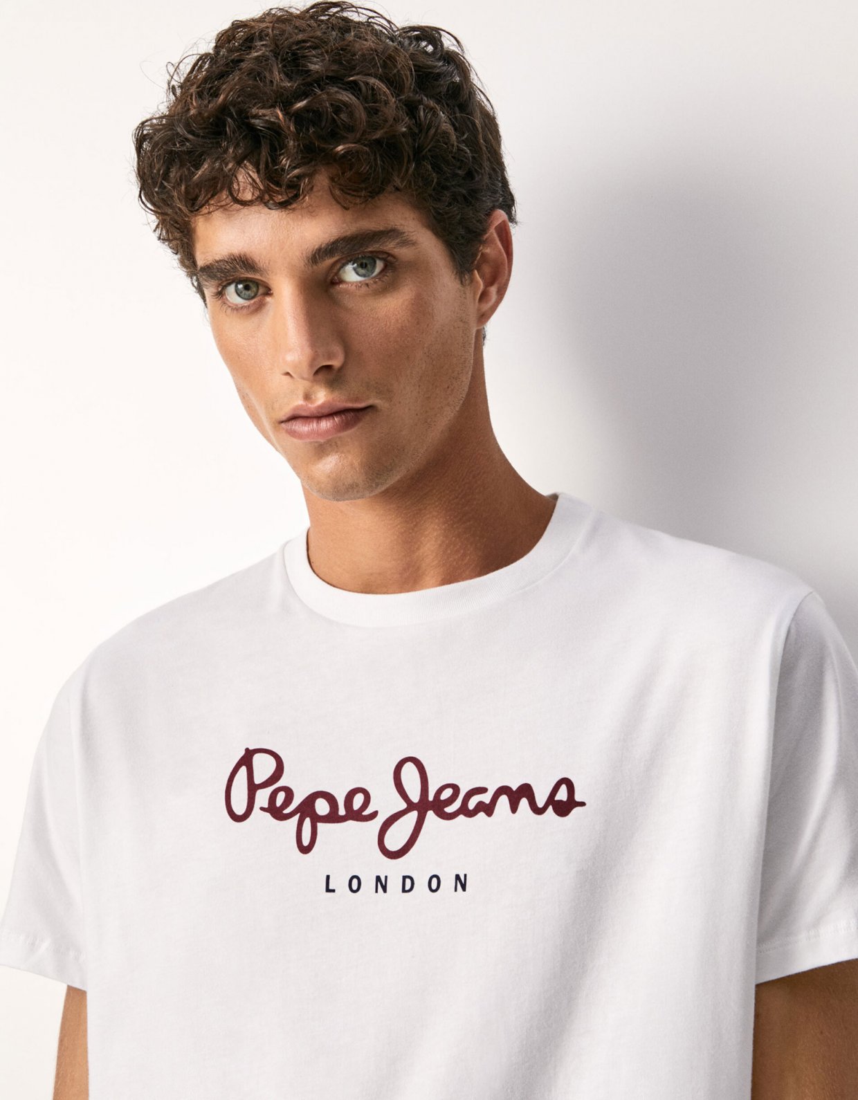 Pepe Jeans Eggo basic t-shirt white