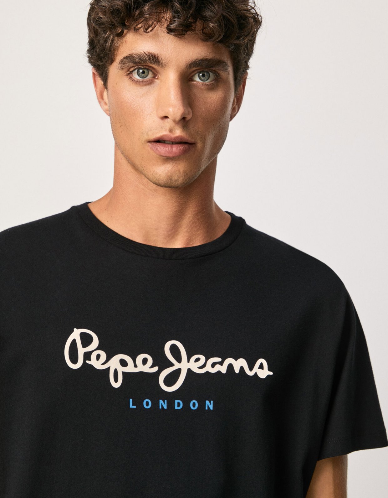 Pepe Jeans Eggo basic t-shirt black
