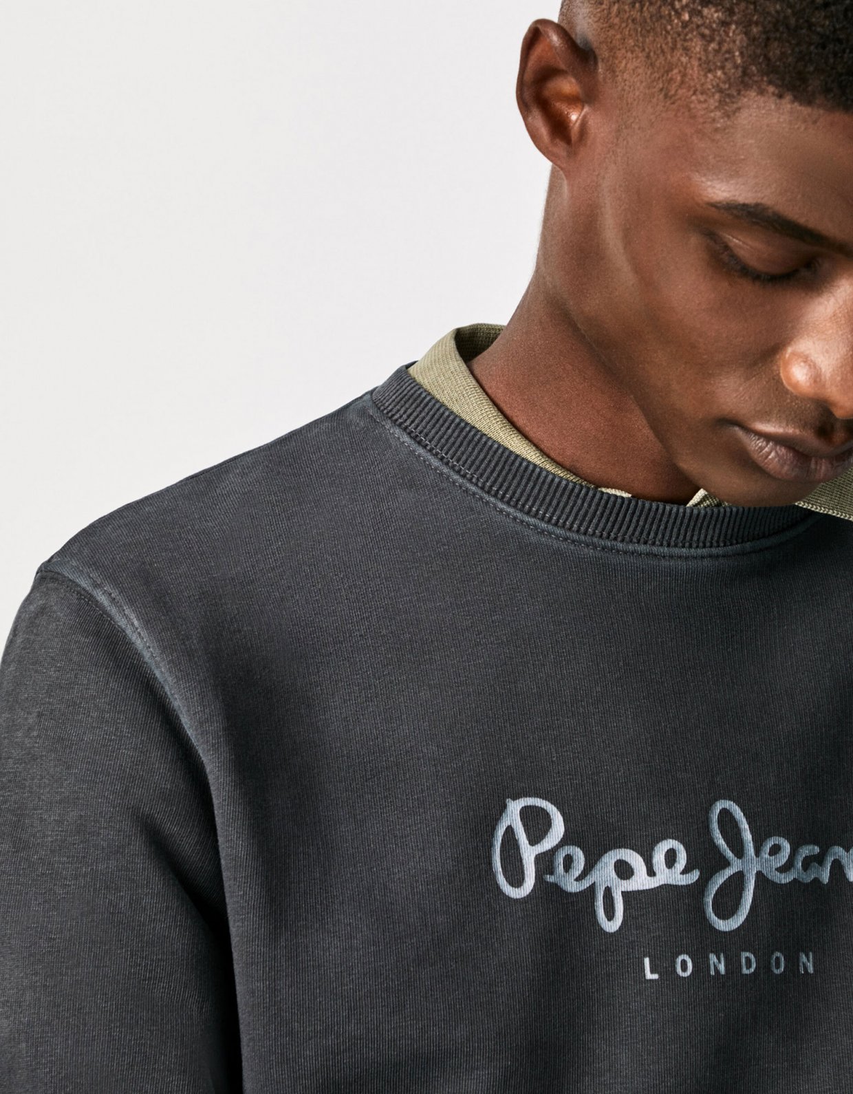 Pepe Jeans Dylan basic logo sweatshirt infinity