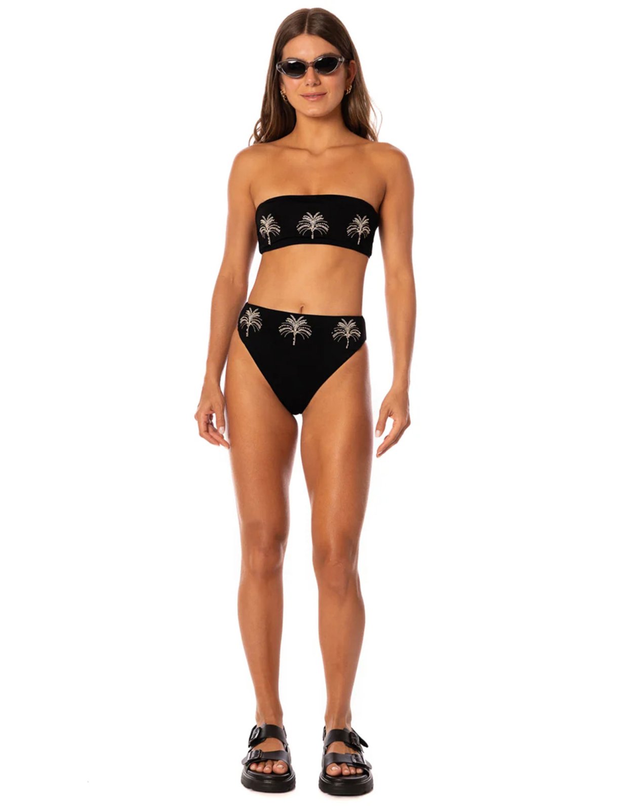 Maaji Midnight palm bikini