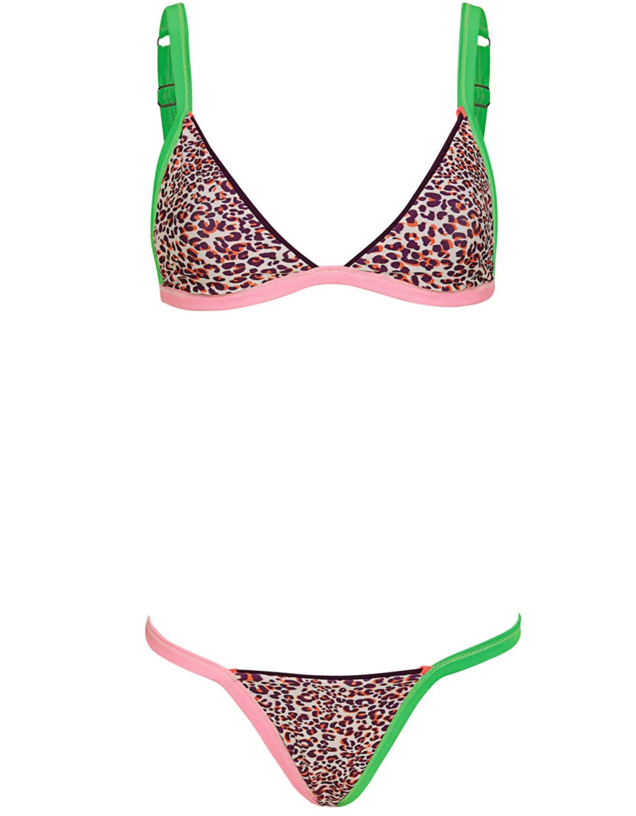 Maaji Burgundy ripple bikini