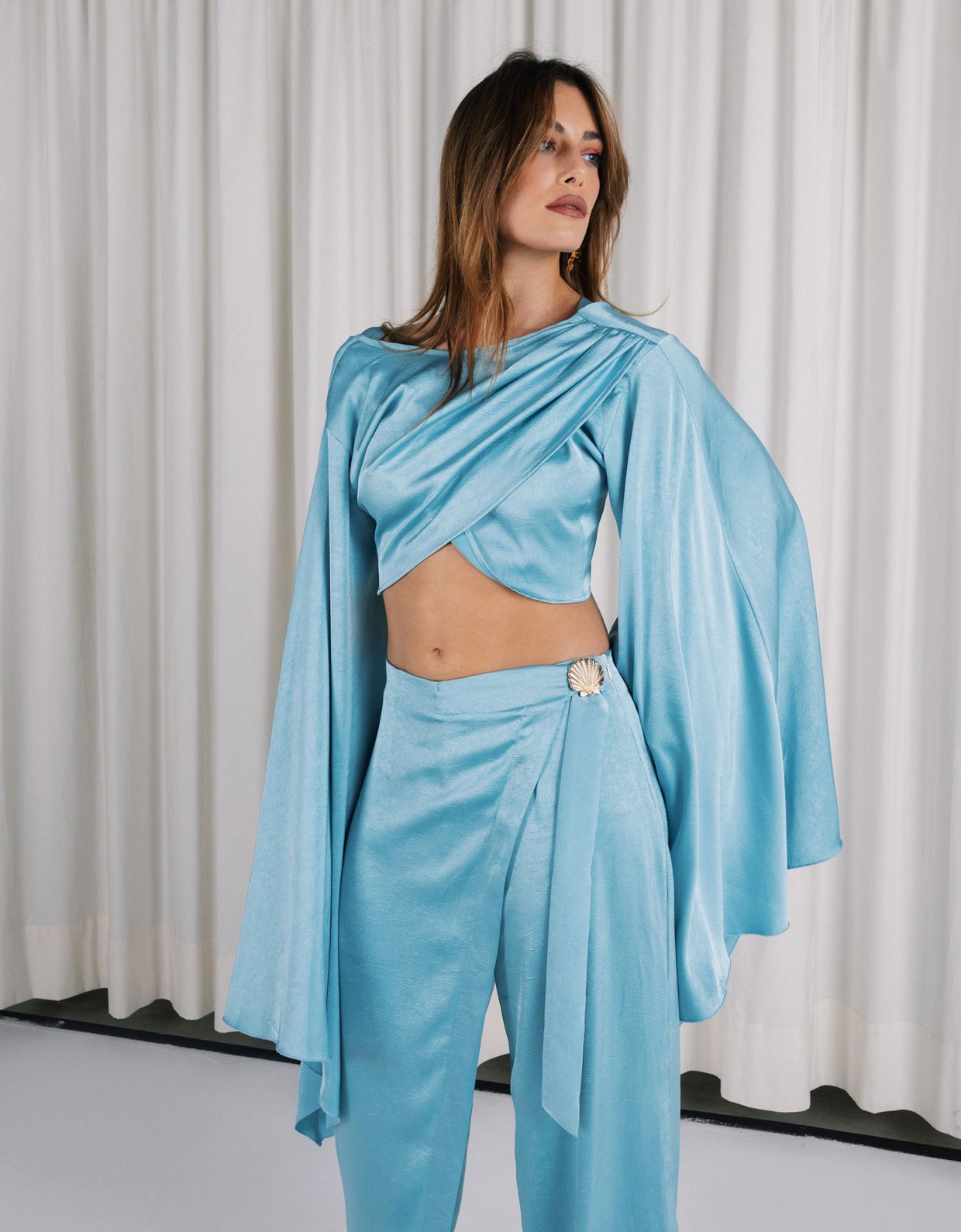 Abstracto Pelagia pants w/buckle