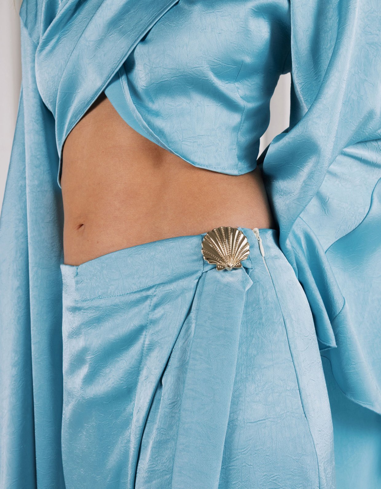 Abstracto Pelagia top wide sleeves