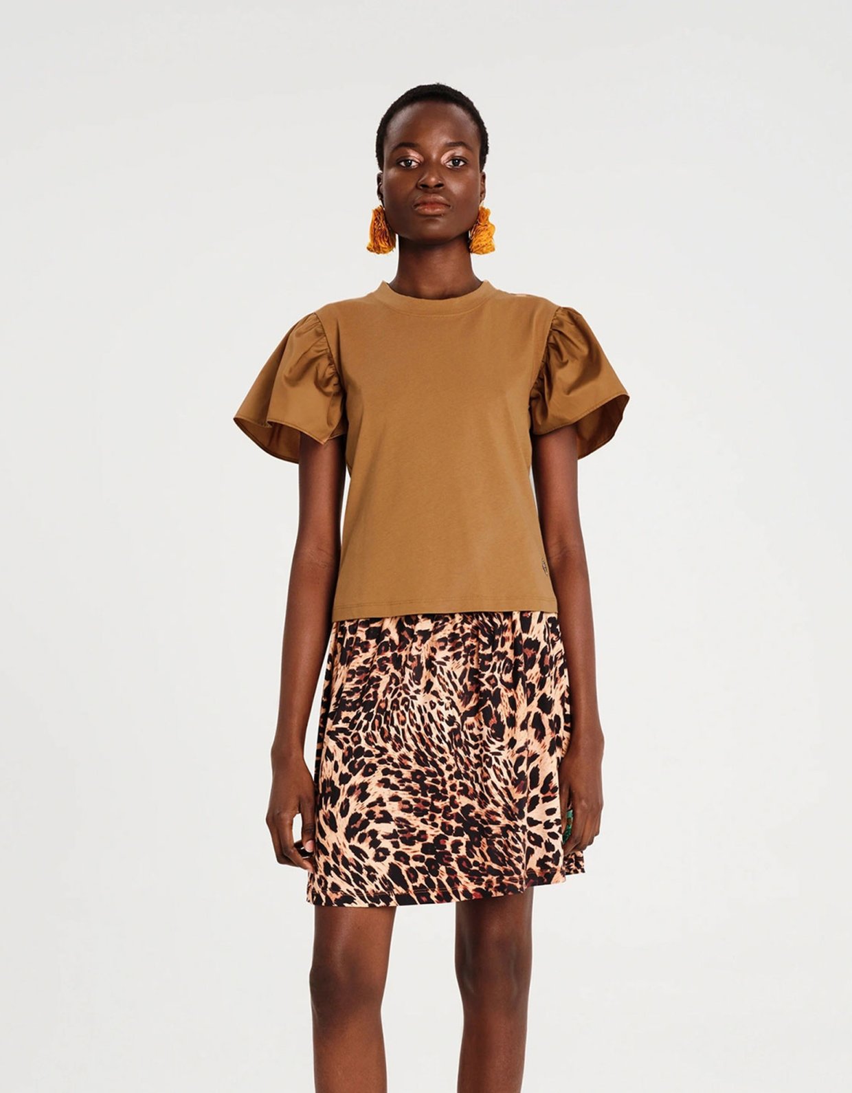 Peace and Chaos Plumage top ekai