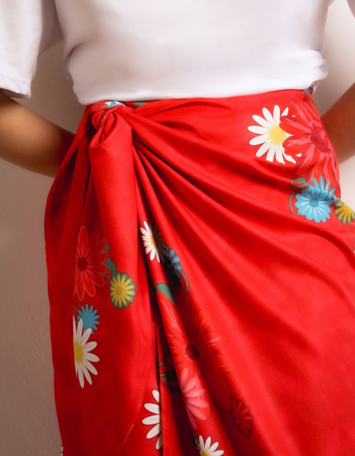 Bee Me Rosie red skirt