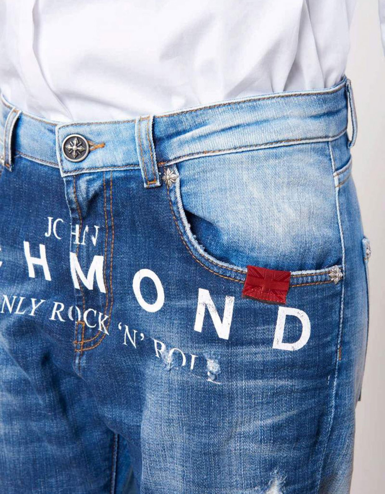 John Richmond Bensin denim pants