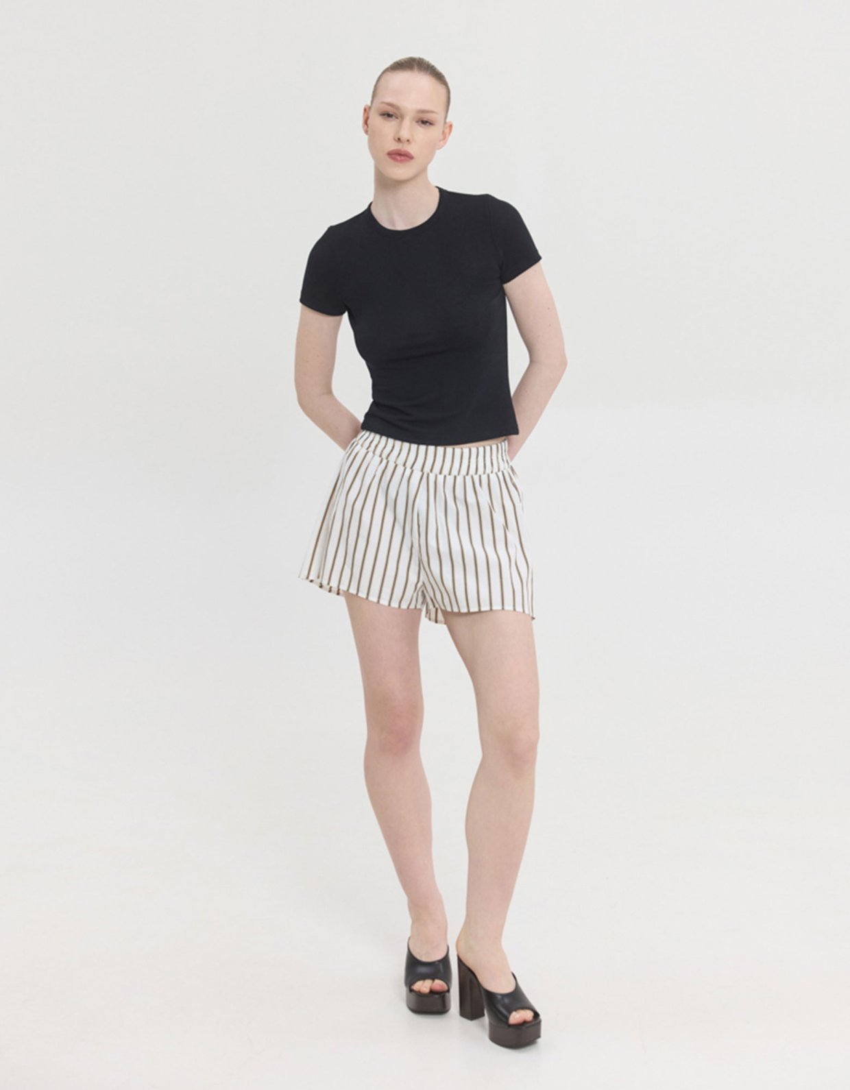 Sunset go Reina boxer brown stripes