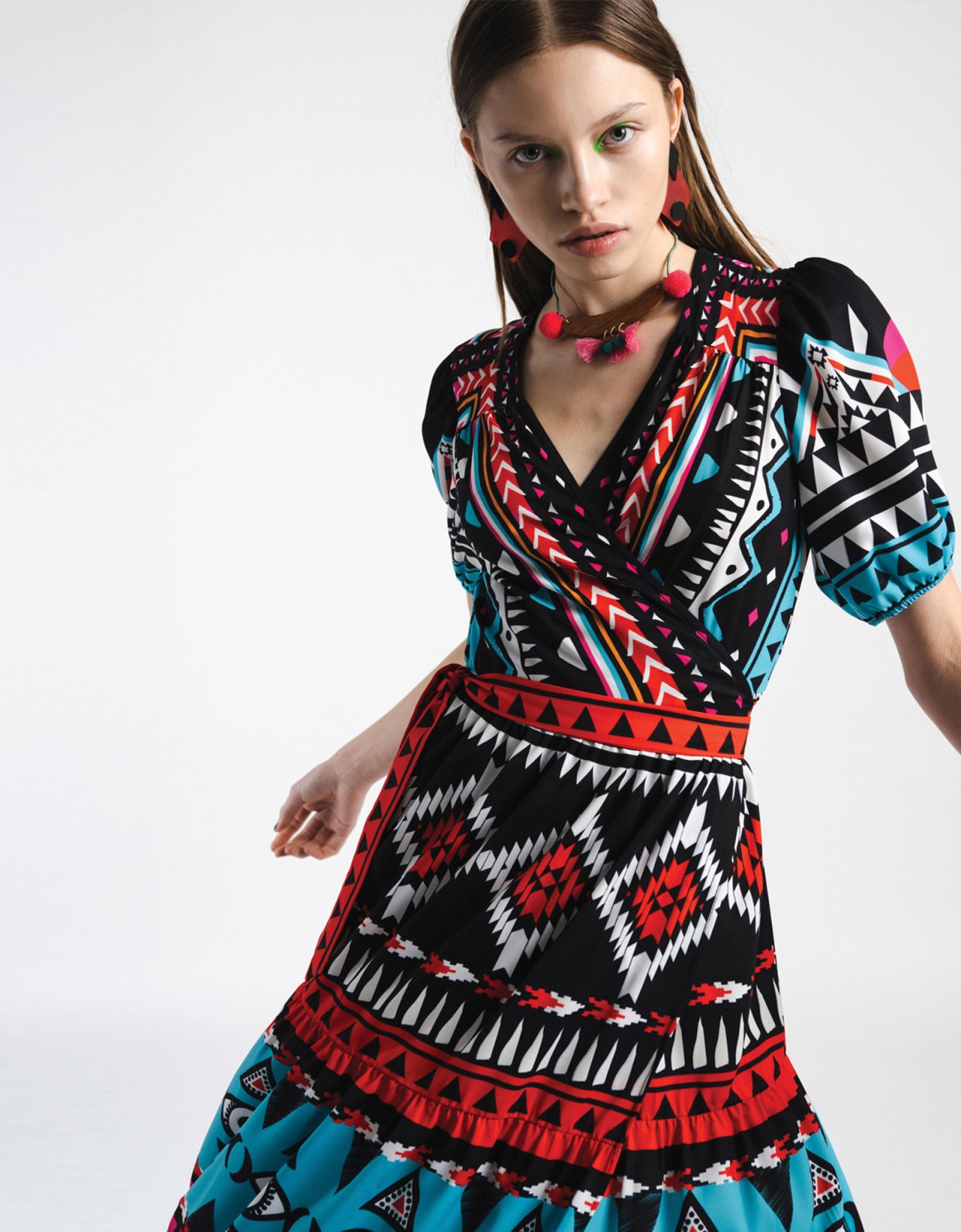 Peace & Chaos Patagonia wrap dress