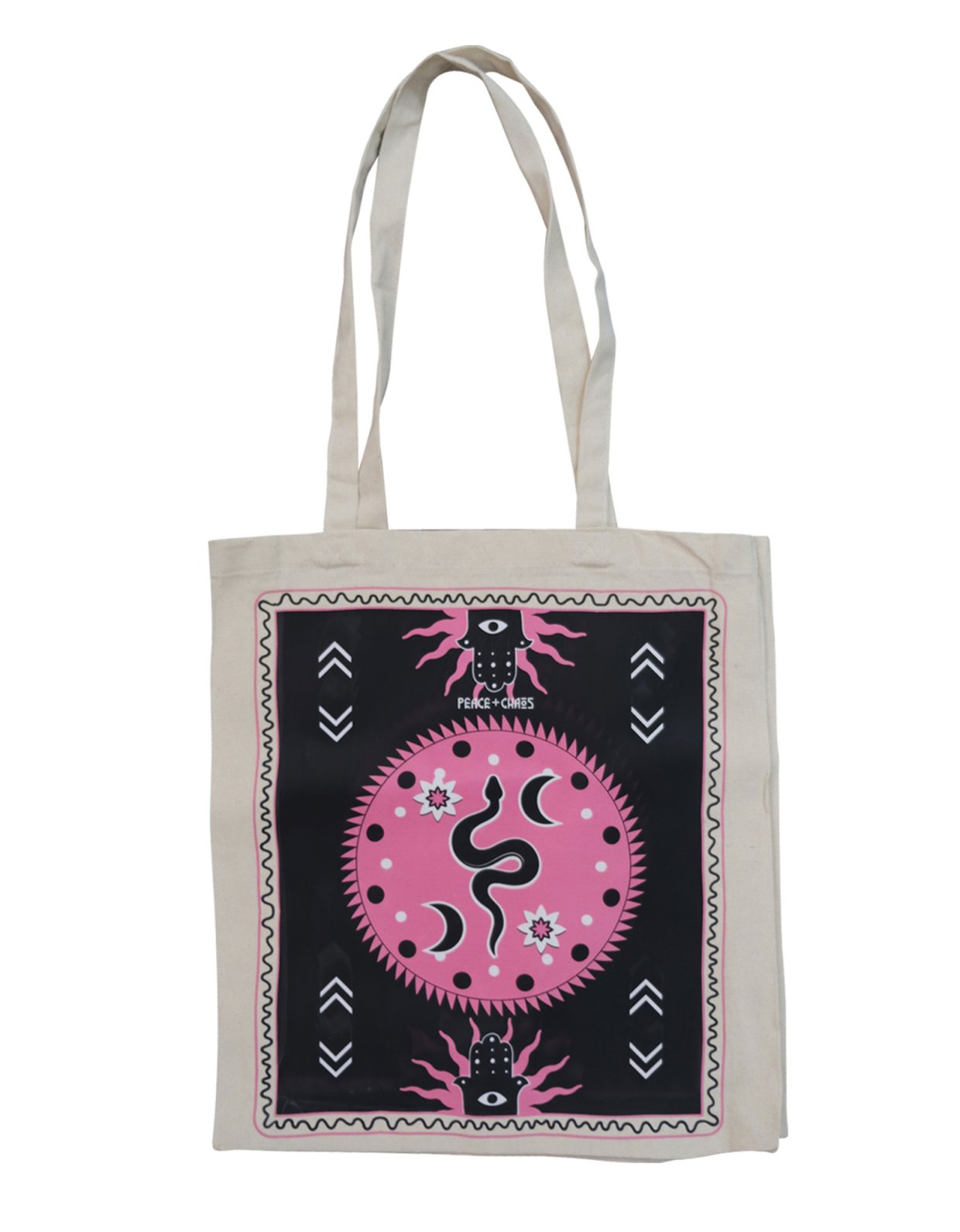 Peace & Chaos Intuition tote bag
