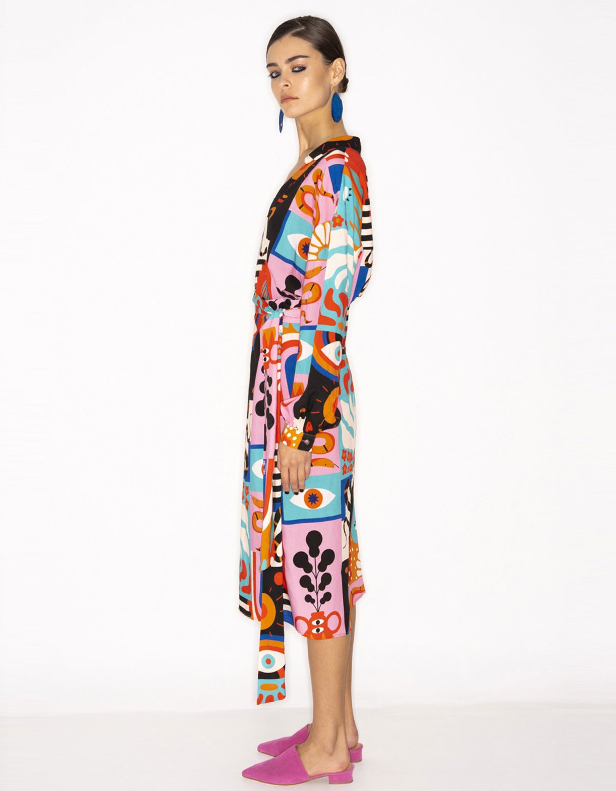 Peace & Chaos Genre wrap skirt