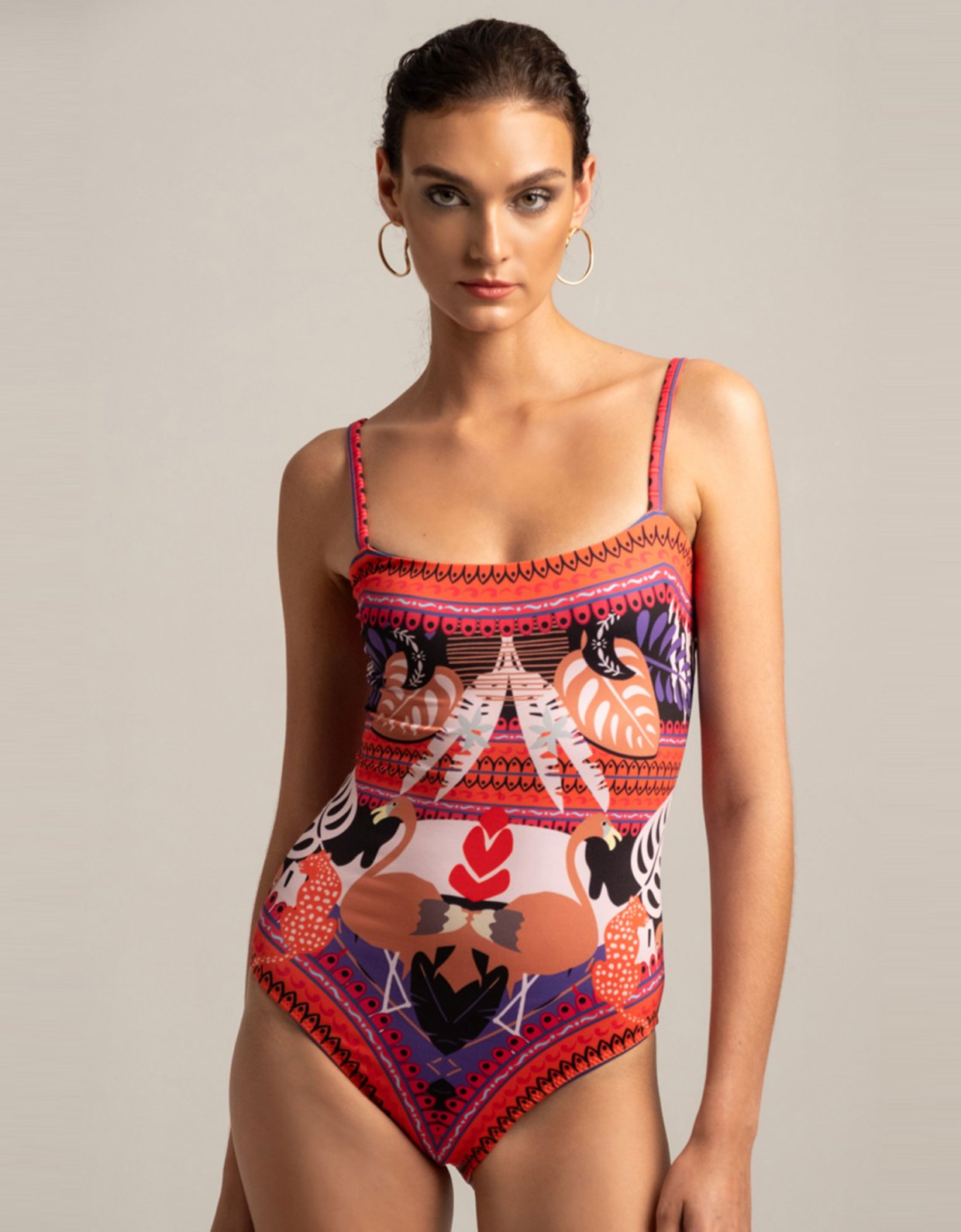 Peace & Chaos Fractal swimsuit