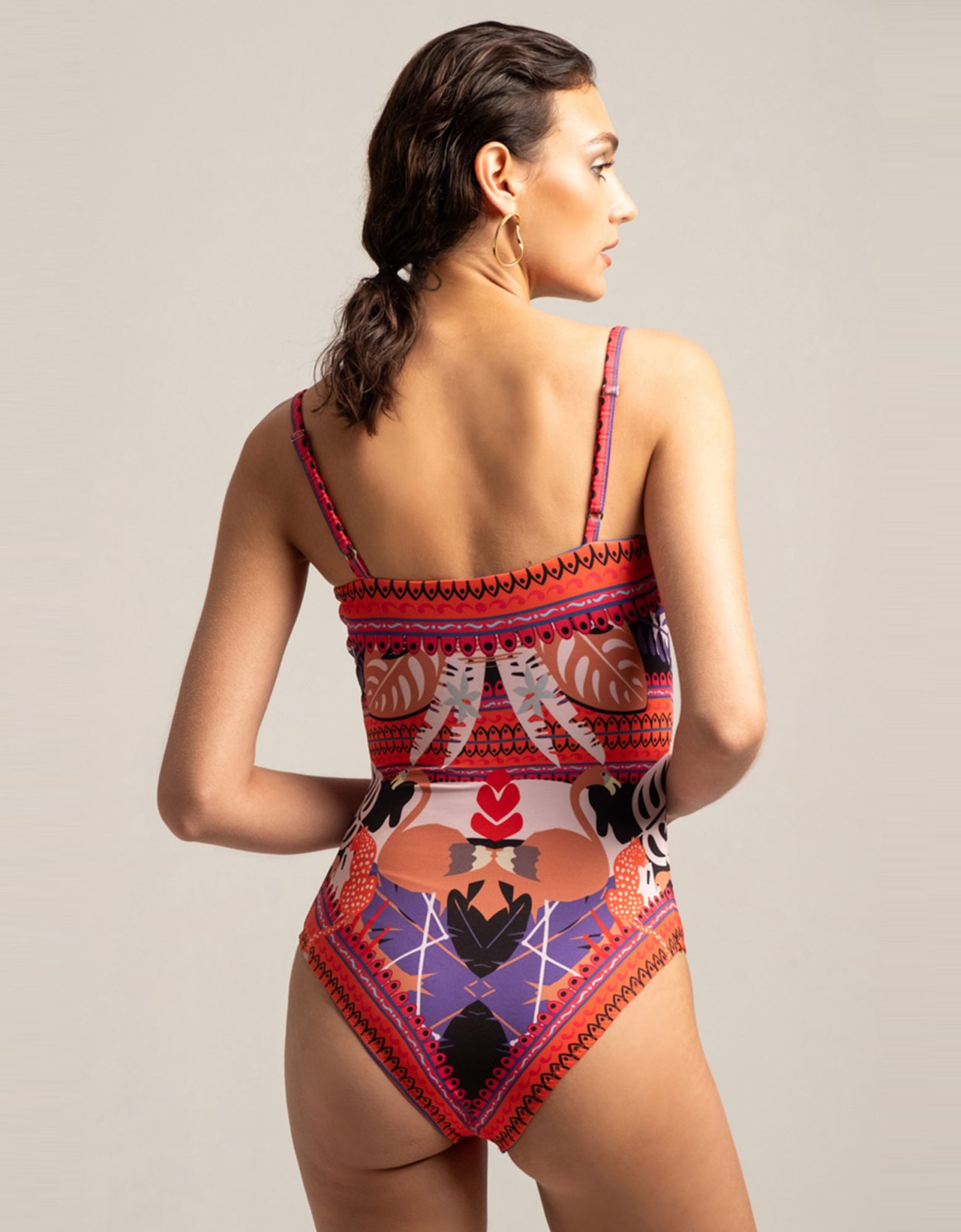 Peace & Chaos Fractal swimsuit