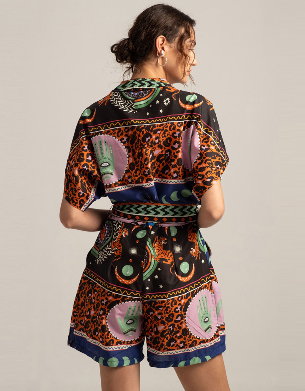 Peace & Chaos Mythology playsuit