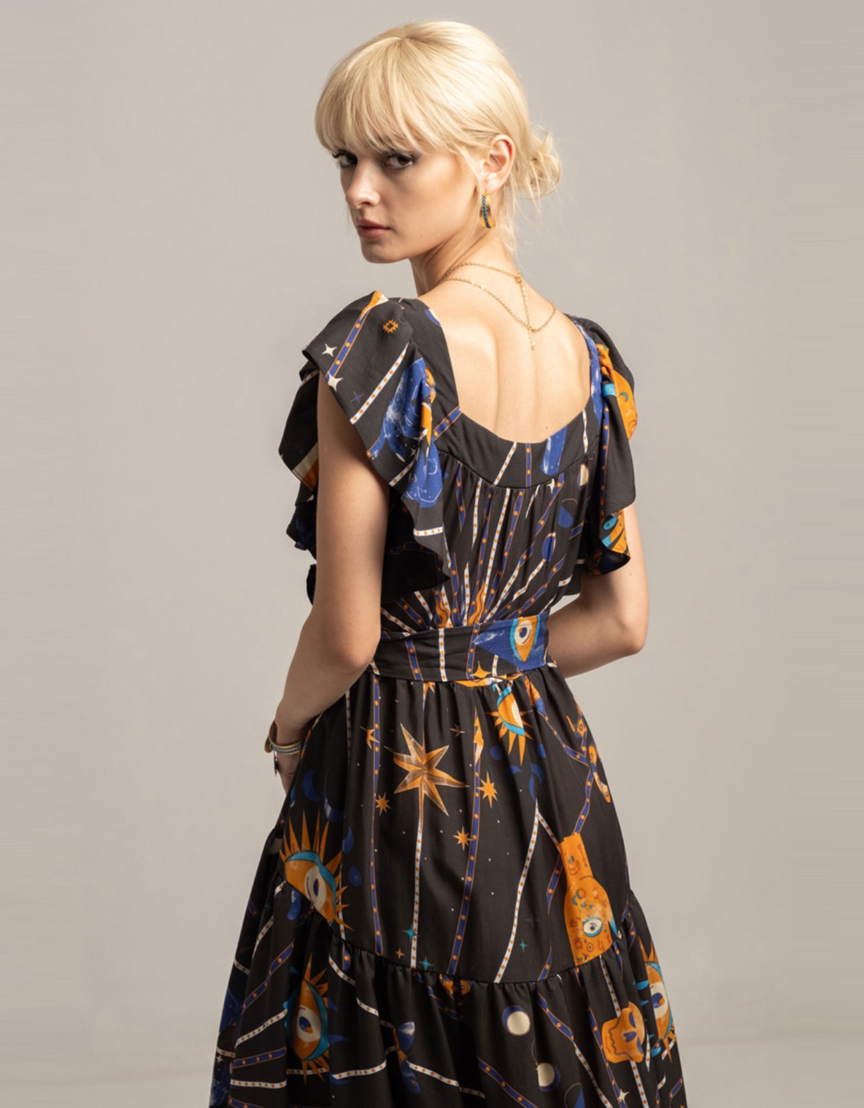 Peace & Chaos Astrum long dress