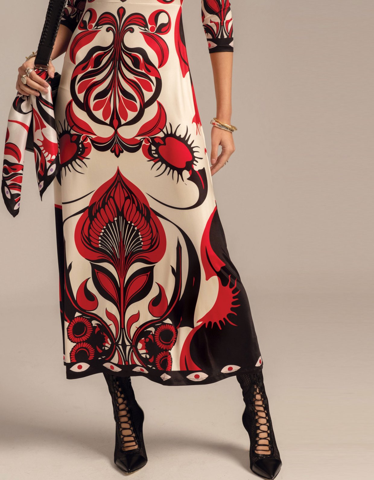 Peace & Chaos Lilium maxi dress