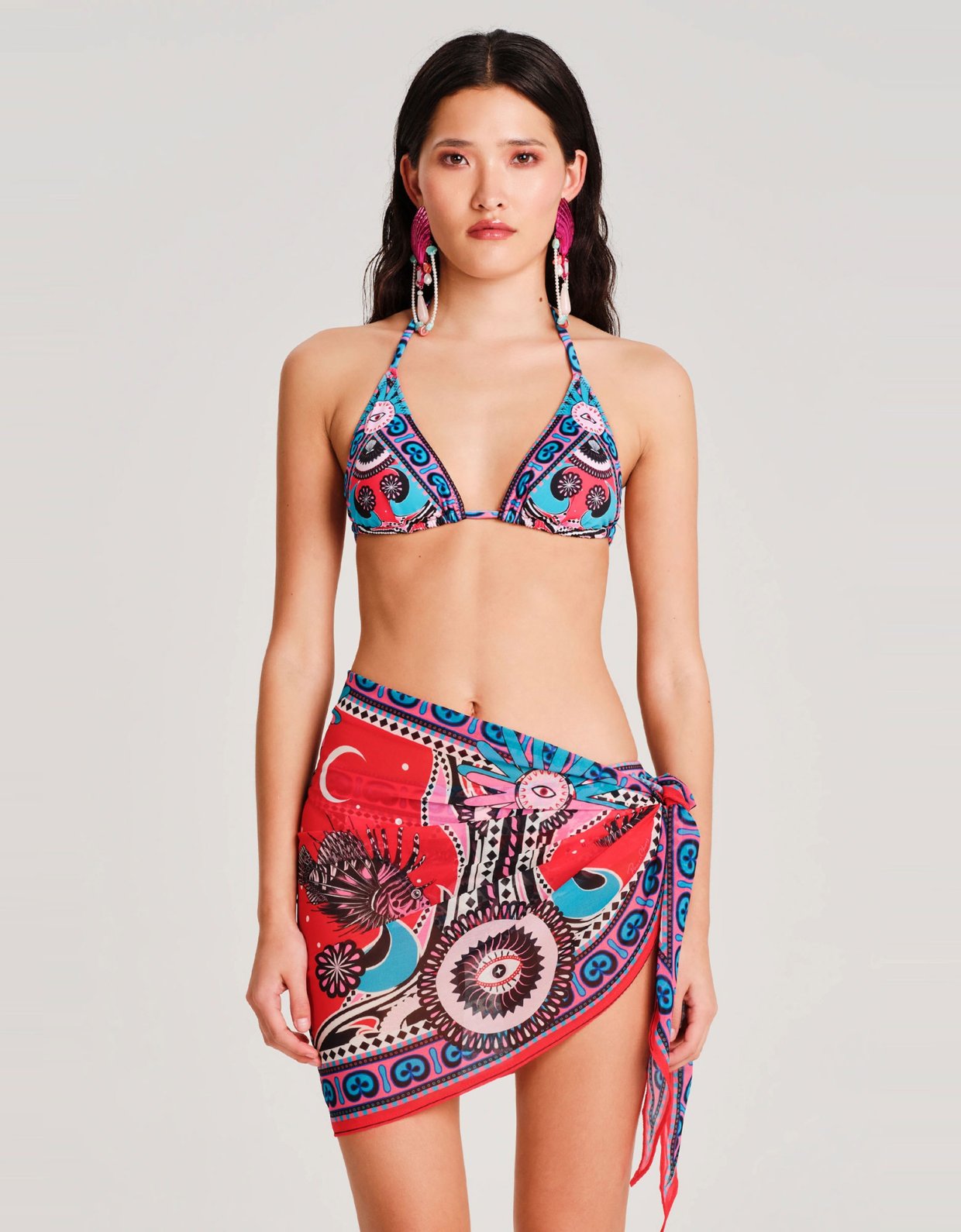 Peace and Chaos Underwater sarong