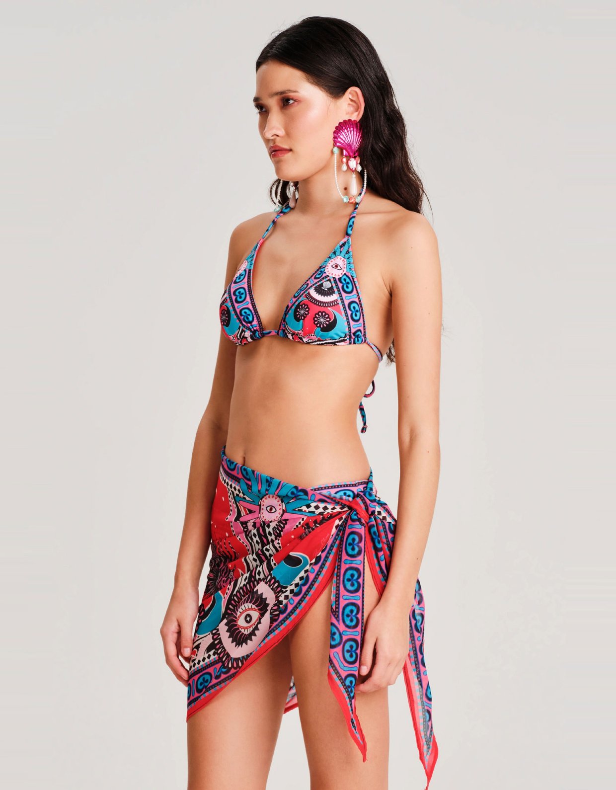 Peace and Chaos Underwater sarong