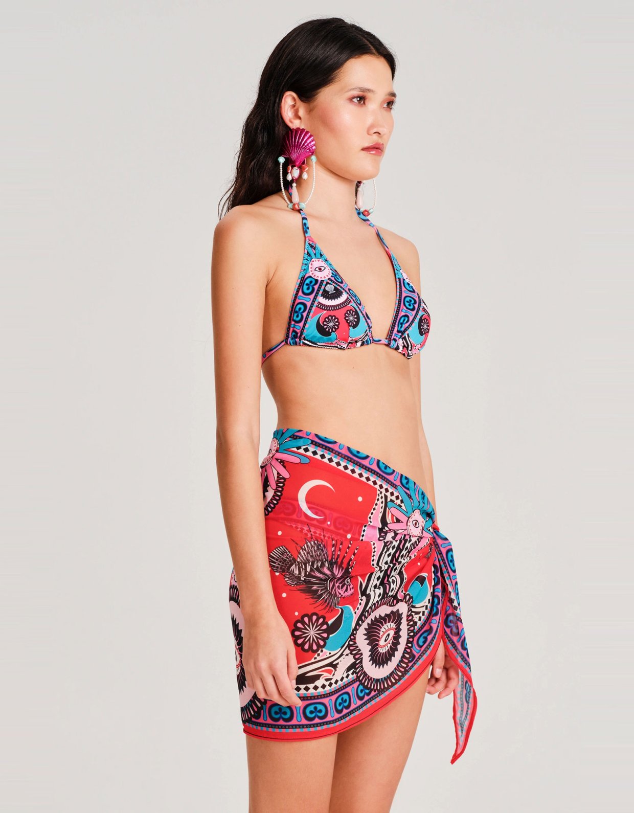 Peace and Chaos Underwater sarong